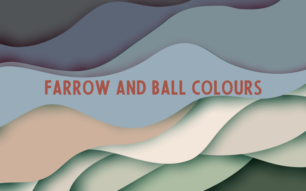 Farrow and Ball colours released in 2022